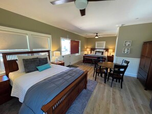 1 soverom, strykejern/-brett, wi-fi (inkludert) og sengetøy