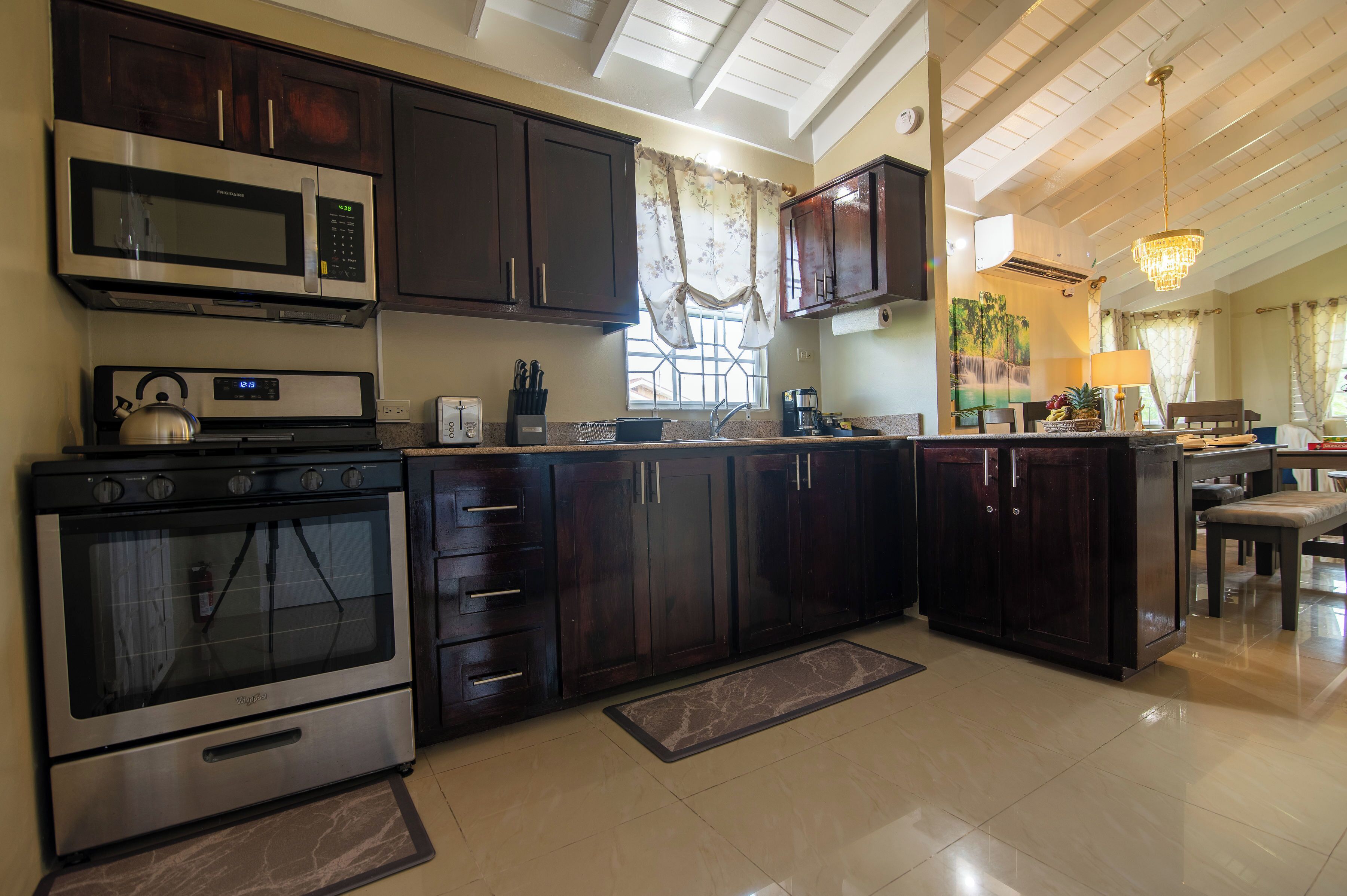 Microwave, oven, stovetop