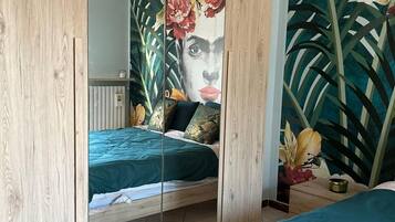 1 Schlafzimmer, Bügeleisen/Bügelbrett, Reisekinderbett, WLAN