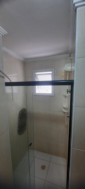 Shower, toilet paper