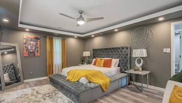 2 bilik tidur, meja, seterika/papan seterika, Wi-fi percuma