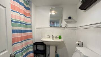 Towels, soap, toilet paper