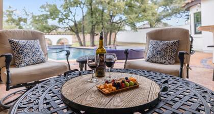 LuxGroupFallRetreat | Pool w/Spa | SportCourt | GameRM | Bar | Theater |BBQ