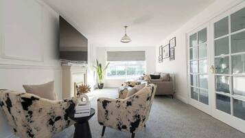 Flat-screen TV, offices
