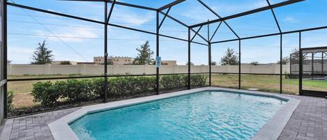 Beheizter Pool