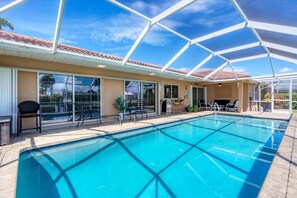 Una piscina climatizada