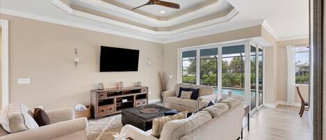 Área de sala de estar