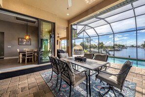 Dining - Charming Villa 5901: Pool + Spa by Charlotte Harbor (Charlotte County)