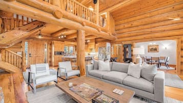TV connectée, cheminée, jeux vidéo, espaces bureaux