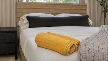 5 bedrooms, iron/ironing board, travel crib, free WiFi