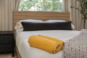 5 bedrooms, iron/ironing board, travel crib, free WiFi