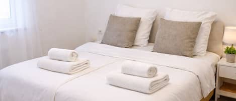 3 間睡房、熨斗/熨衫板、免費 Wi-Fi、床單