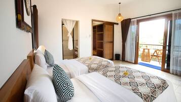 Phòng đôi hoặc 2 giường đơn Deluxe, 1 giường đôi hoặc 2 giường đơn, ban công, quang cảnh vườn | Két bảo mật tại phòng, bàn, khu vực làm việc phù hợp cho laptop