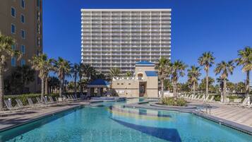 Indoor pool, 2 outdoor pools