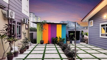 Fachada de la propiedad