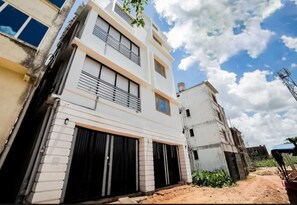 Façade de l’hébergement