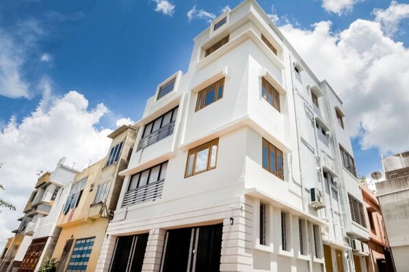 Façade de l’hébergement