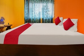 Free WiFi, bed sheets