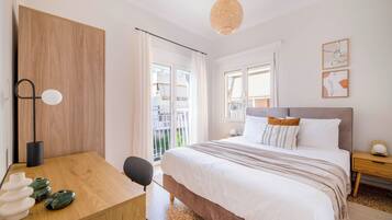 2 bedrooms, desk, iron/ironing board, free WiFi