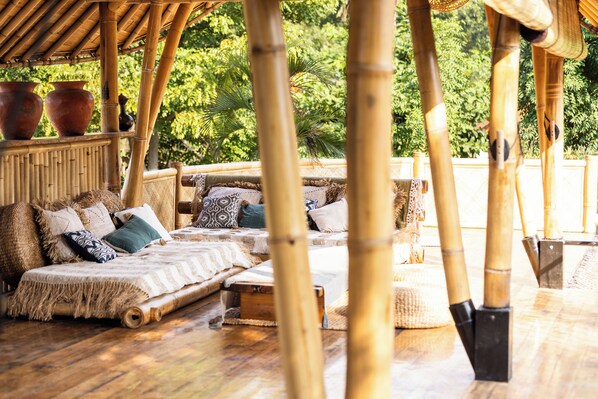 Living area - Villa Samyama (Gili Air)