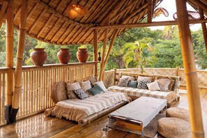 Villa, 3 Bedrooms, Private Pool | Living area - Villa Samyama (Gili Air)