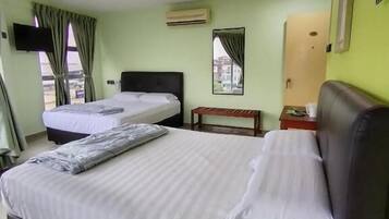 Free WiFi, bed sheets