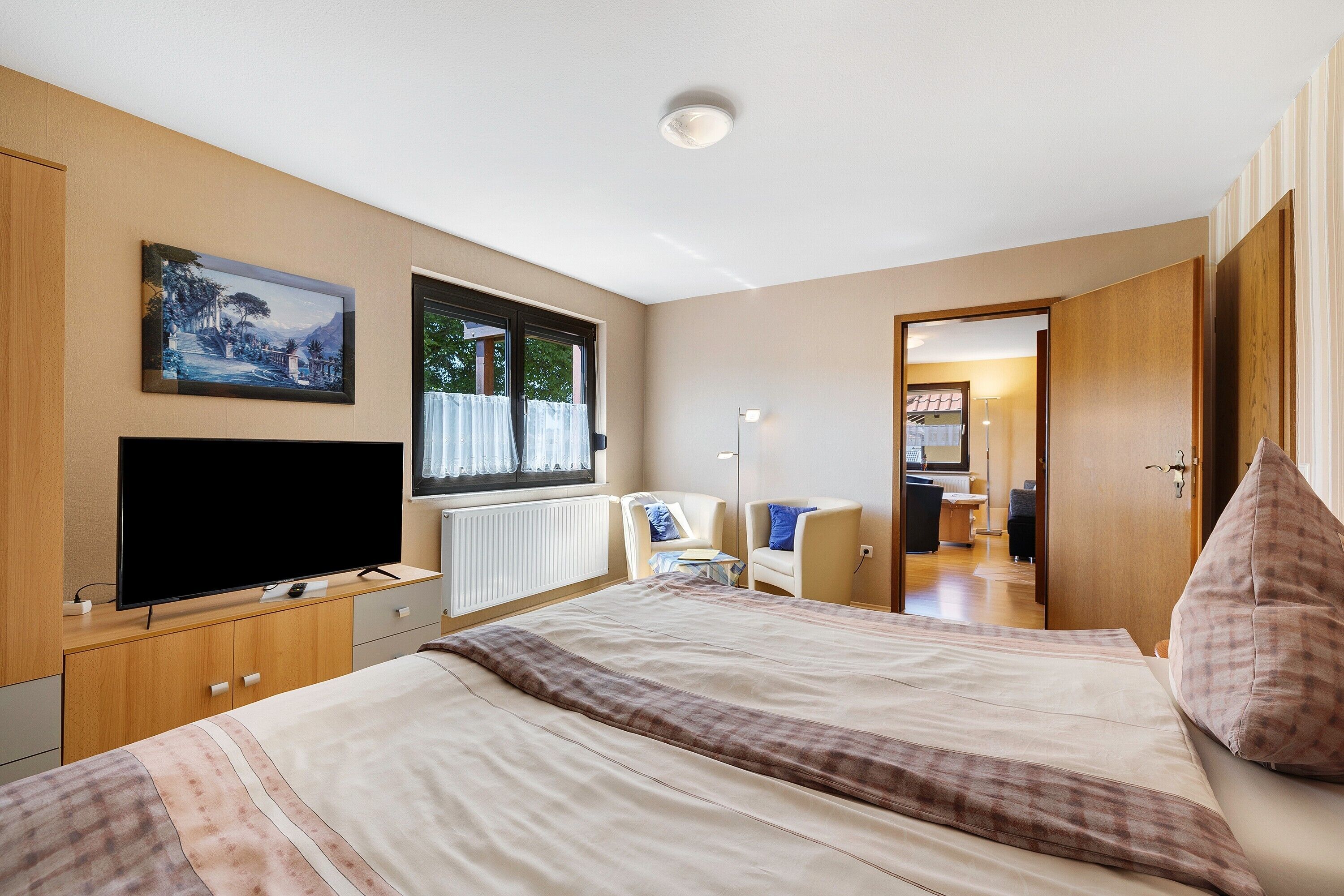 1 Schlafzimmer, Bügeleisen/Bügelbrett, kostenloses WLAN, Bettwäsche