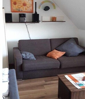 Smart-TV, DVD-spiller og bøker