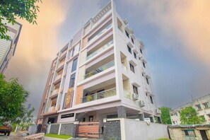 Fassade der Unterkunft