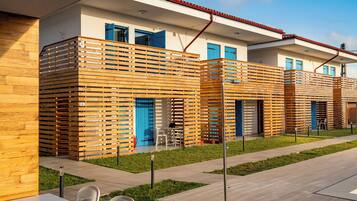 Vue depuis lâhĂ©bergement