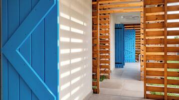 Uitzicht vanuit accommodatie