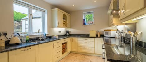 Microwave, oven, dishwasher, highchair