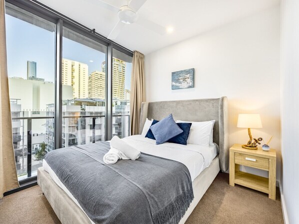 1 غرفة نوم ومكواة/لوح كي وسرير سفر وواي فاي مجانًا