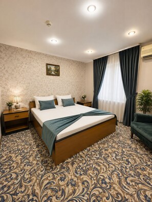 Premium bedding, soundproofing, free WiFi, bed sheets - Rosemary Inn (Baku)