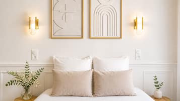 Royal Suite, Kitchen, Garden View | Egyptian cotton sheets, premium bedding, Select Comfort beds