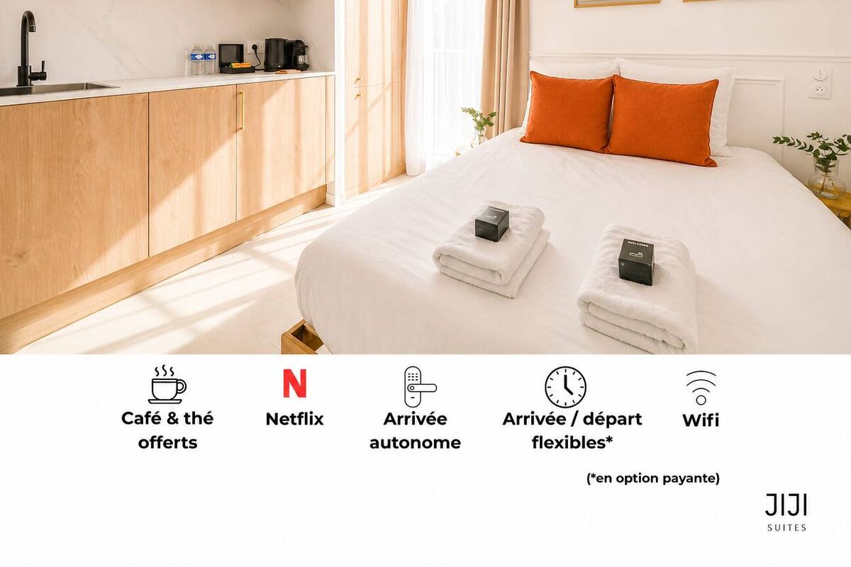 Luxury Double Room, 1 Double Bed, Kitchen | Egyptian cotton sheets, premium bedding, Select Comfort beds
