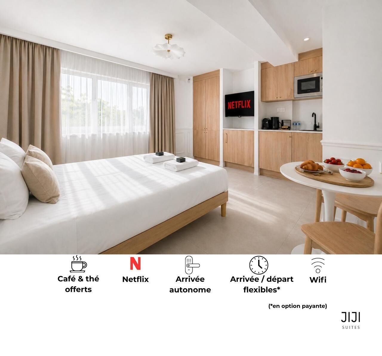 Royal Suite, Kitchen, Garden View | Egyptian cotton sheets, premium bedding, Select Comfort beds