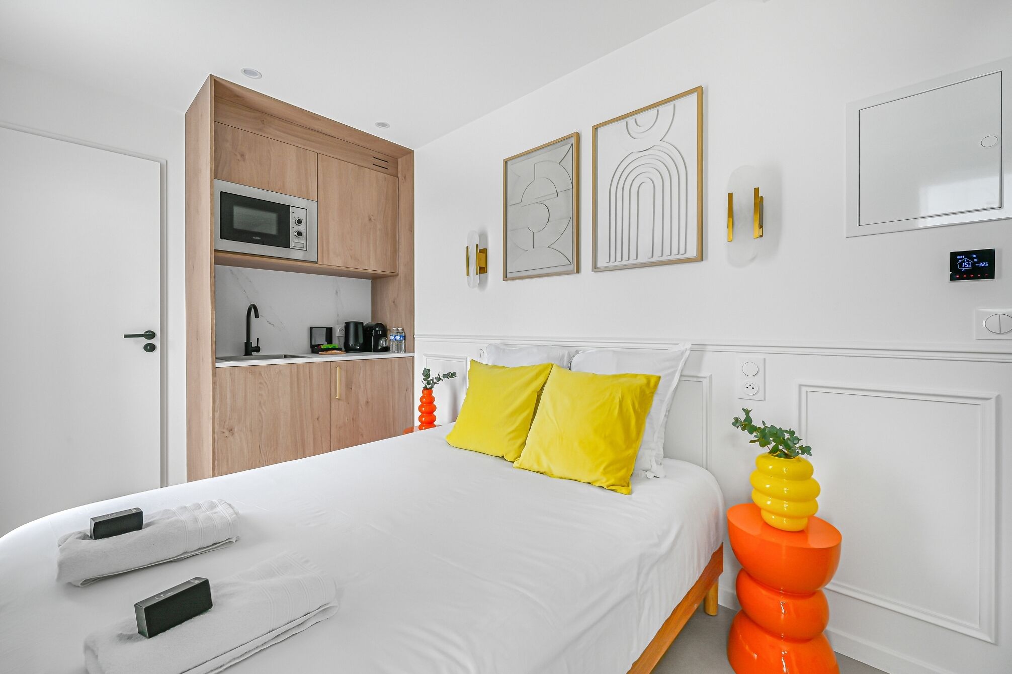 Draps en coton égyptien, literie de qualité supérieure