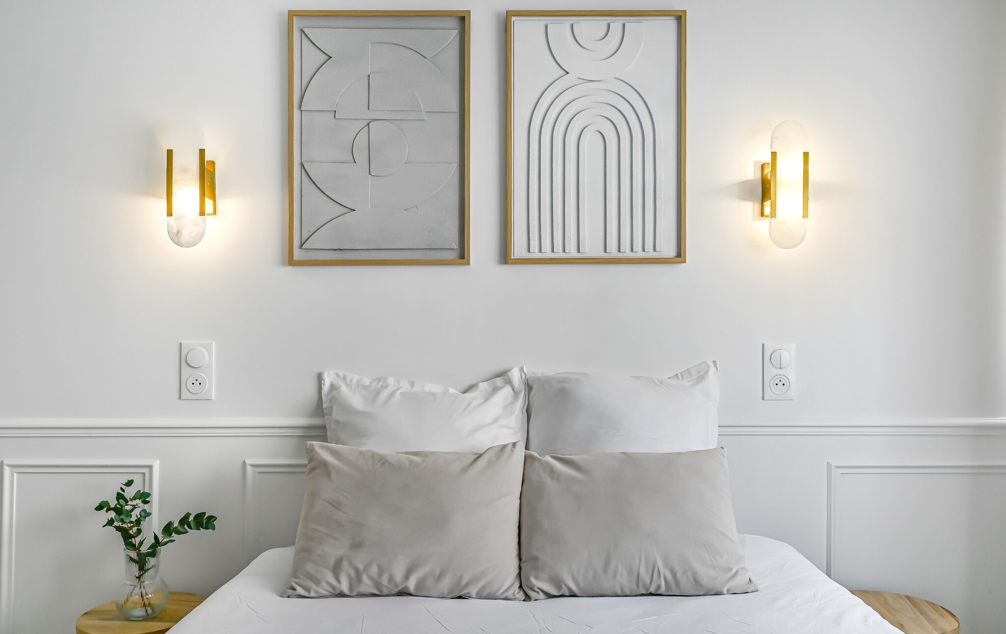 Draps en coton égyptien, literie de qualité supérieure