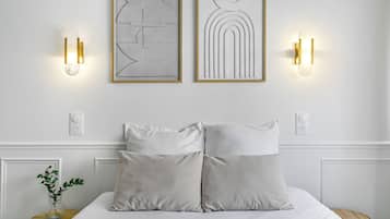 Blackout drapes, soundproofing, iron/ironing board, free WiFi