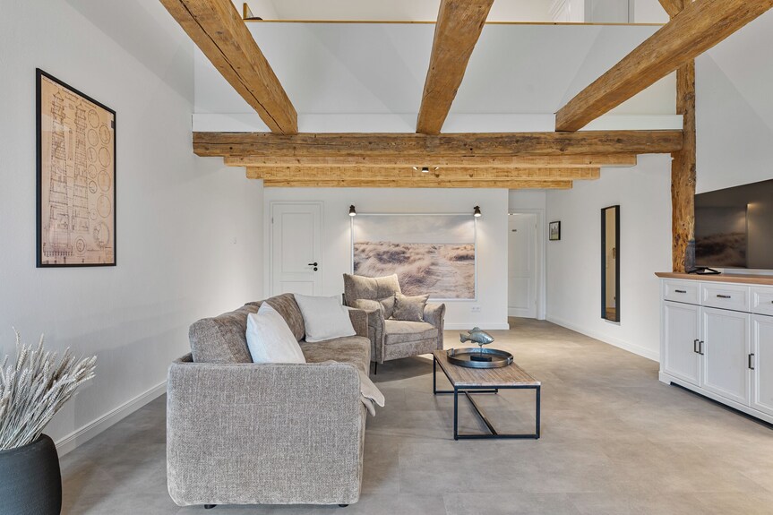 Der "Tofthof Twee" - Ein Exklusives Ferienappartement Unter Reet. - Westerhever