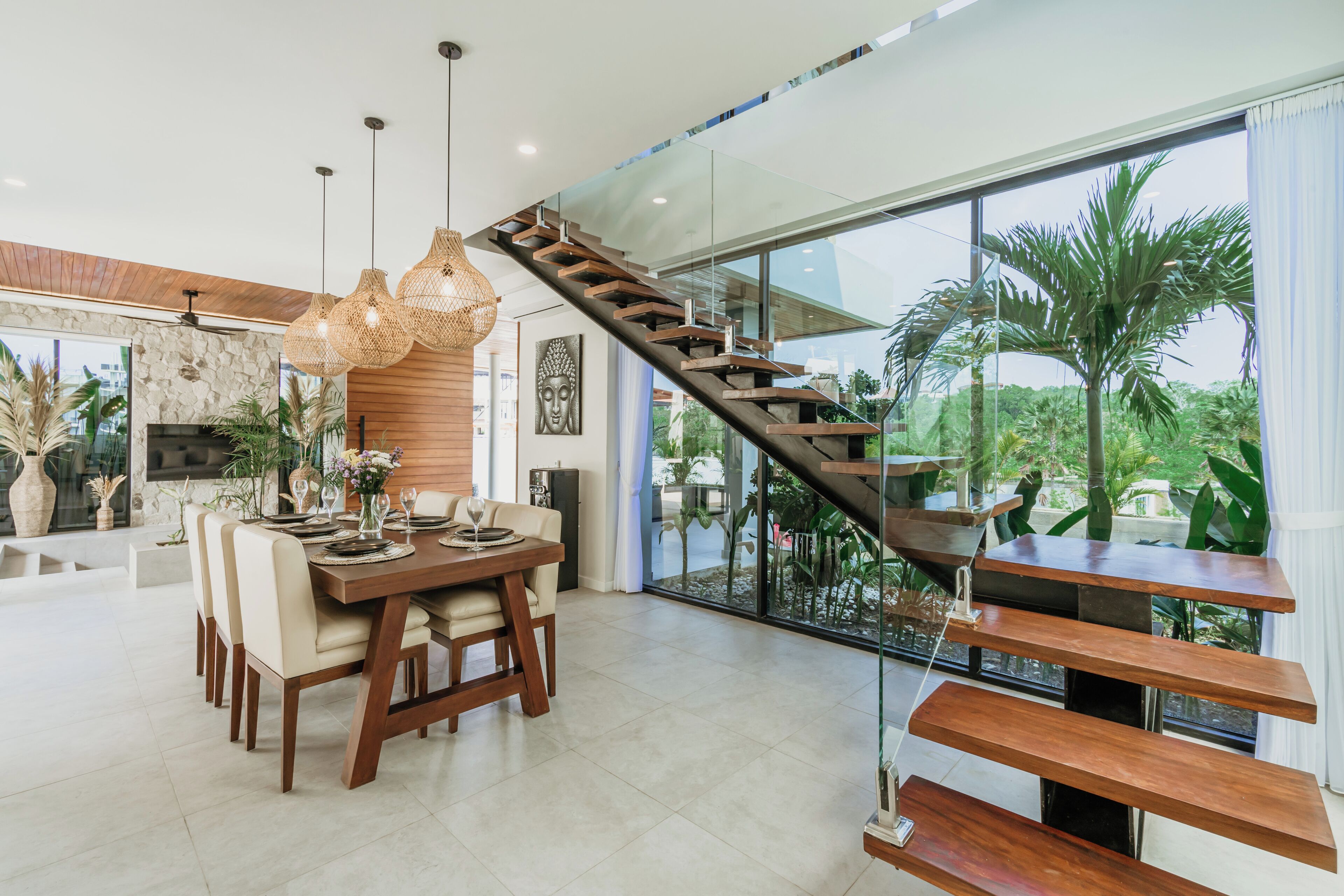 Luxury Villa, Ocean View | Ruang makan