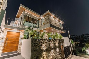 Fassade der Unterkunft