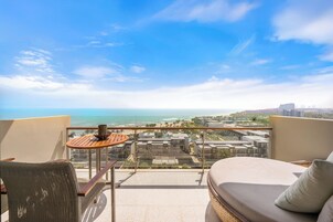 Apartment, 2 Bedrooms, Sea View | Balcony