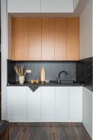 Superior Apartment, Non Smoking, Kitchen | Private kitchen | Fridge, microwave, stovetop, electric kettle