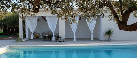 Villa (Three Bedroom Villa) | Outdoor pool | Outdoor pool, pool umbrellas, sun loungers