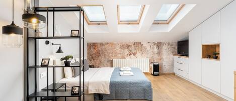 1 sovrum, strykjärn/strykbräda, gratis wi-fi och sängkläder