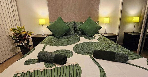 1 chambre, fer et planche à repasser, Wi-Fi gratuit, draps fournis