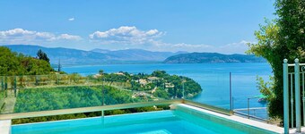 Kalami Beach Villa with private heatable pool
