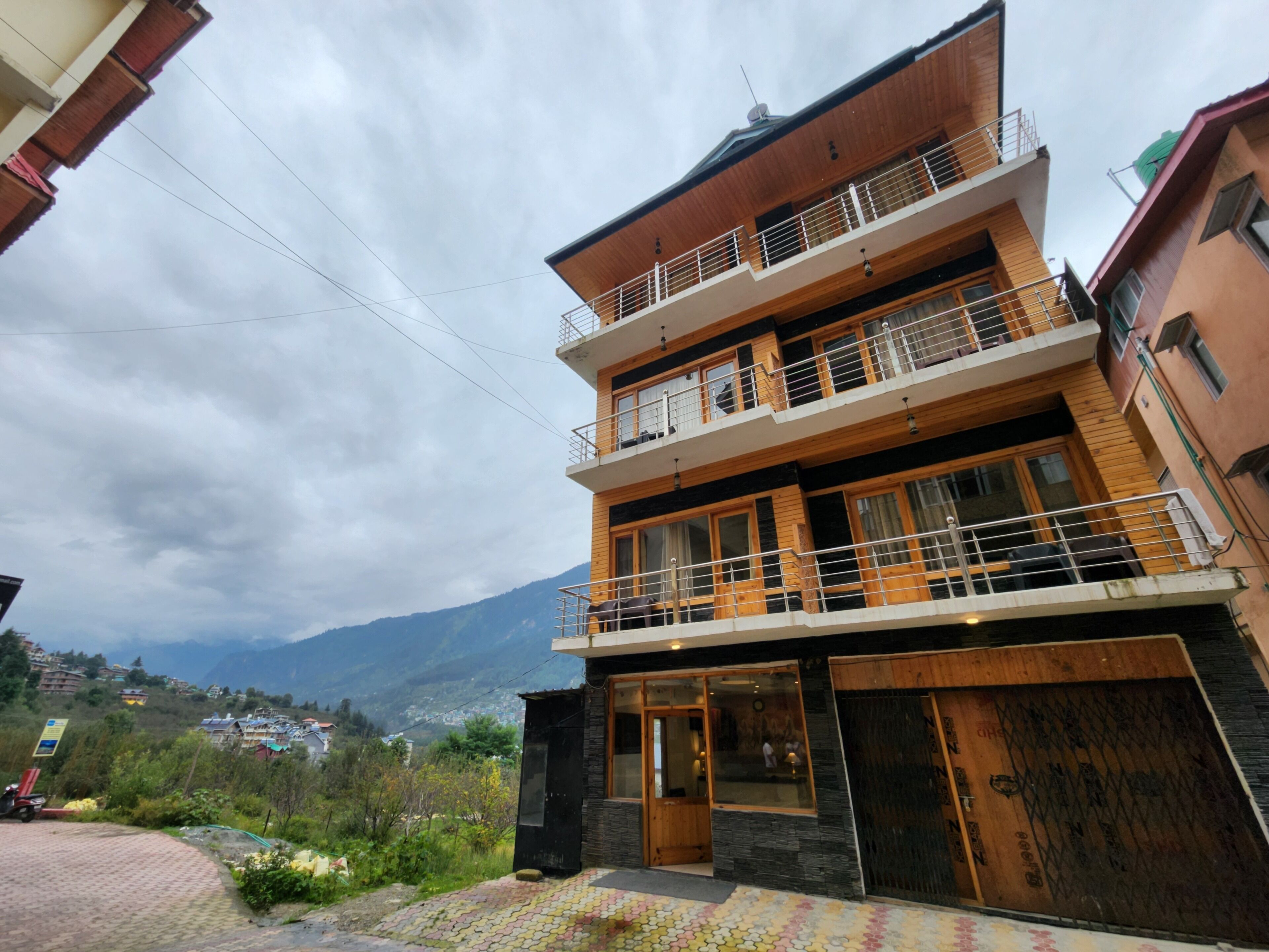 Fachada da propriedade